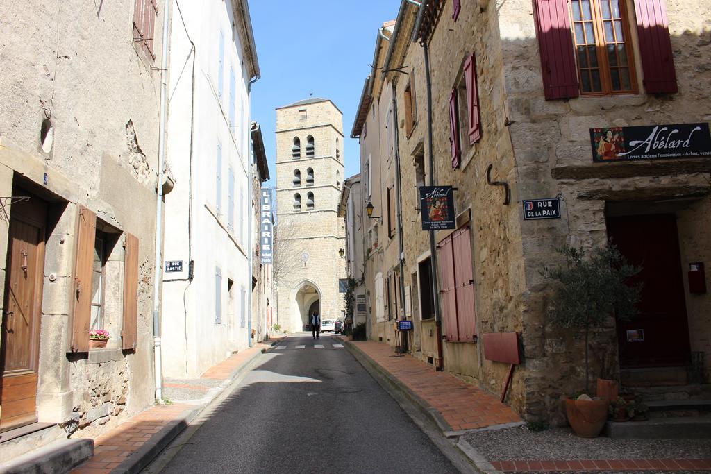 Chateau De Villeneuve - Montolieu Eksteriør billede